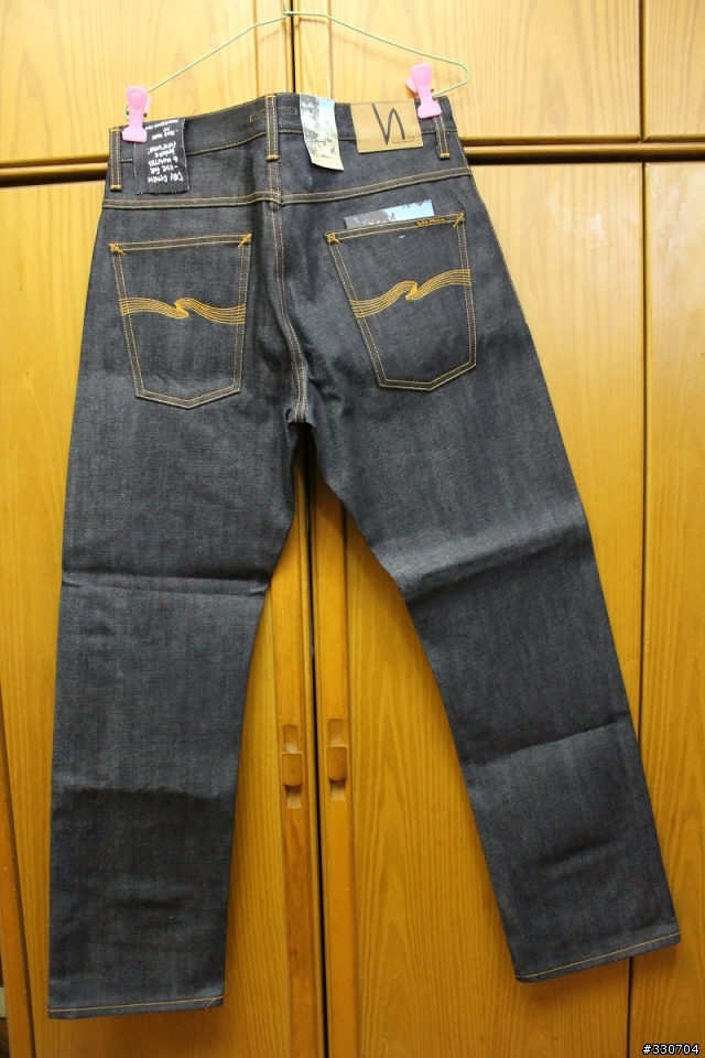 [開箱]My nudie jeans-Average Joe Dry Red Selvage