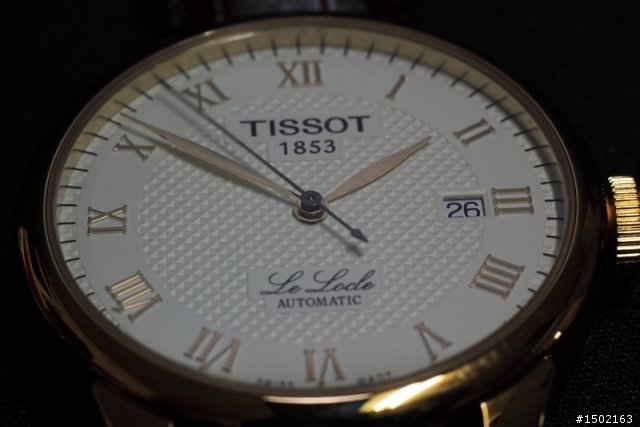 [開箱]TISSOT Le Locle 力洛克圖騰紋機械錶