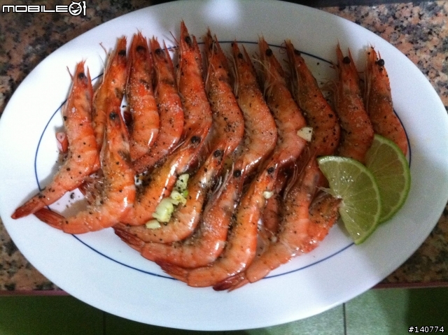 烤箱料理-蒜香奶油烤蝦