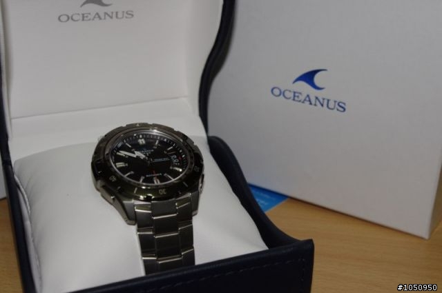 終於敗了~ OCEANUS 太陽能6局電波錶 OCW-P100TD-1A