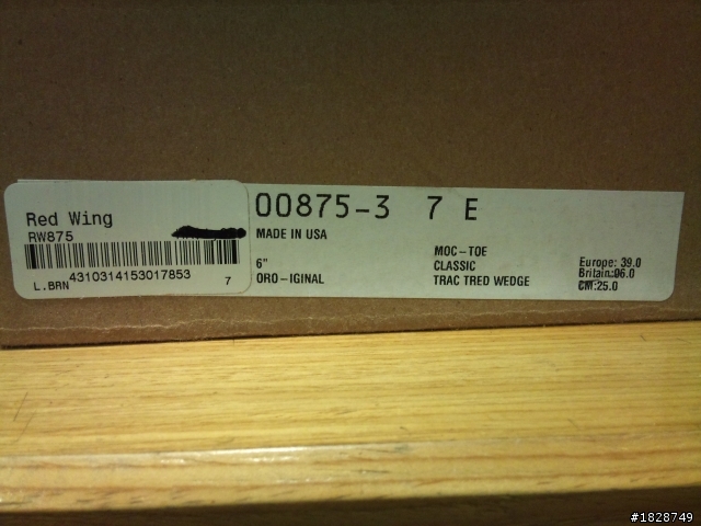 超不專業分享~~RED WING 875 (已補上實穿照)