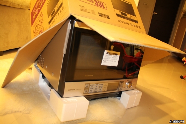 日立 過熱水蒸汽烘烤微波爐MRO-GV300T 開箱照