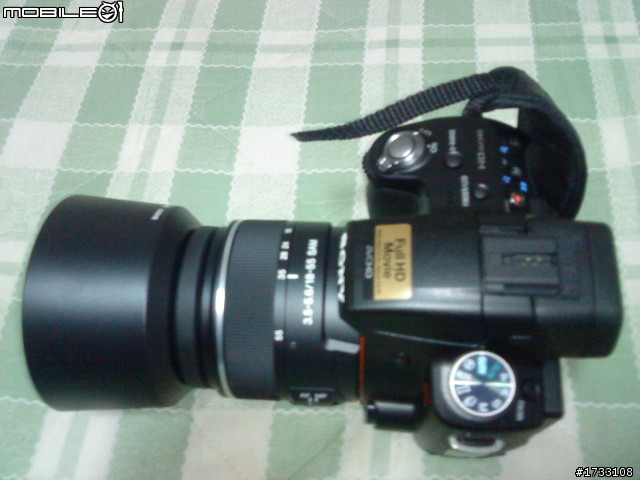 入手一支75-300的鏡頭把 SONY α33 變身成大砲