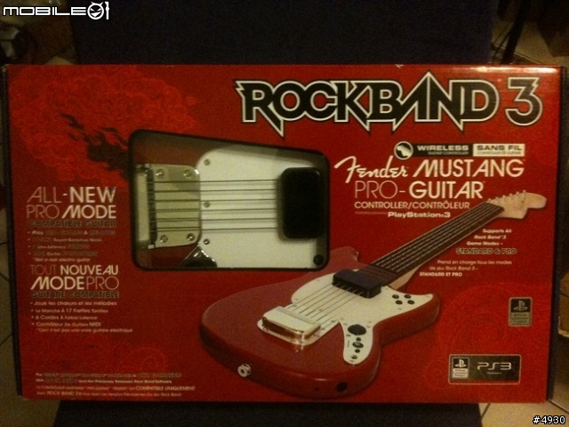 RockBand 3 Pro Guitar 讓你感受真實吉他的遊戲!!