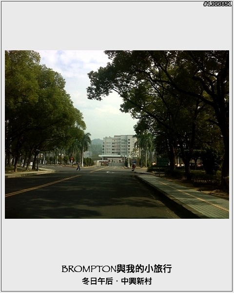 <BROMPTON與我的小旅行>冬日午后．中興新村