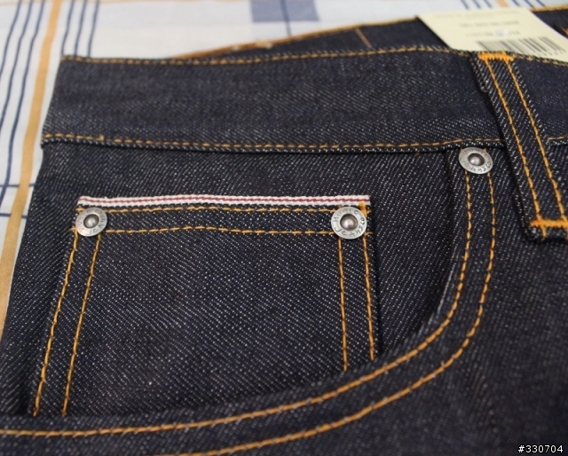 [開箱]My nudie jeans-Average Joe Dry Red Selvage