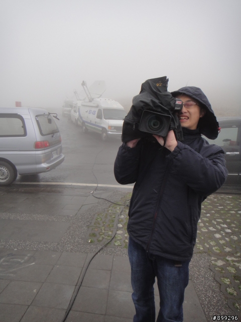 有幸恭逢大屯山冰天雪地之盛會