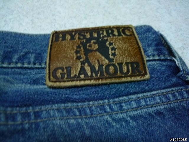 Hysteric Glamour 仿舊刷色破壞牛仔褲