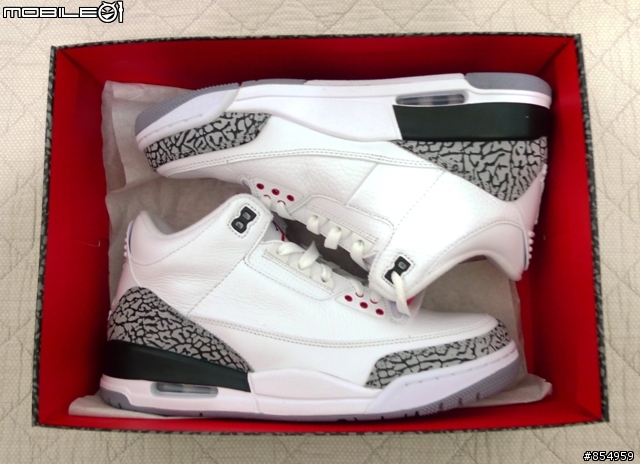 {開箱}AIR JORDAN 3代 再一發