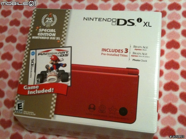 [開箱] 美規DSi XL 超級瑪利歐25週年紀念版 + DS遊戲: 植物打殭屍