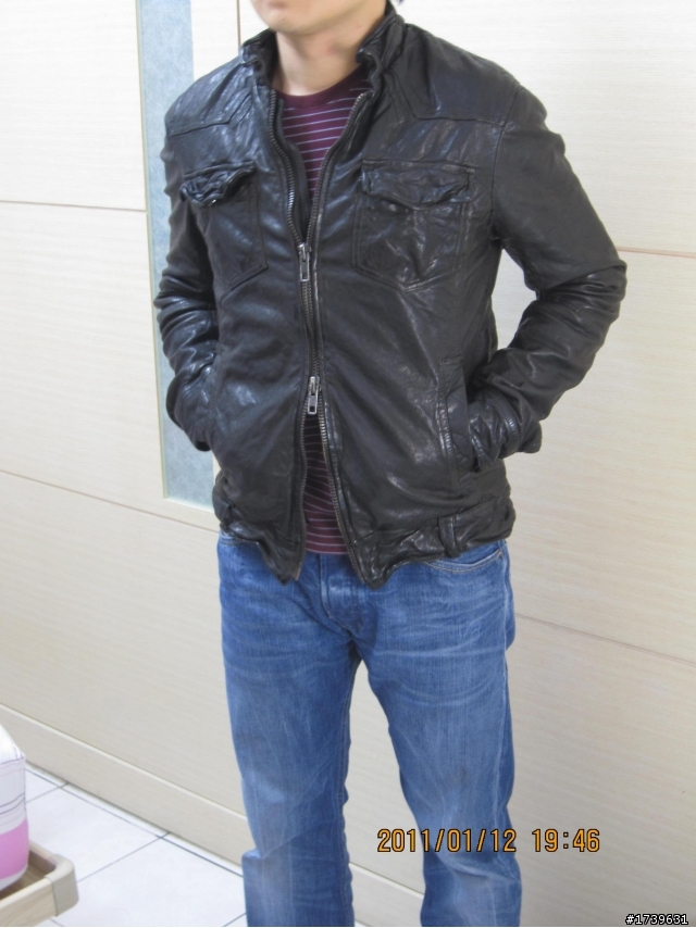 [開箱文]ALLSAINTS 皮衣- Neuman Leather Jacket