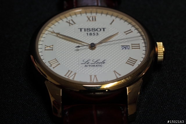 [開箱]TISSOT Le Locle 力洛克圖騰紋機械錶