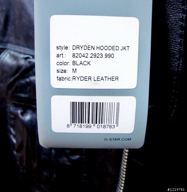 [分享]G STAR RAW  連帽皮衣