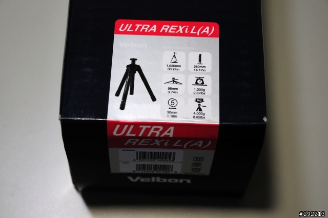 [開箱文] 經濟實惠的旅遊腳架 Velbon Ultra REXi L