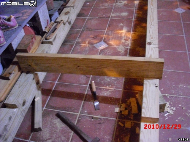 陽台南方松棚架DIY! (2/15 追加桌子跟燈具)