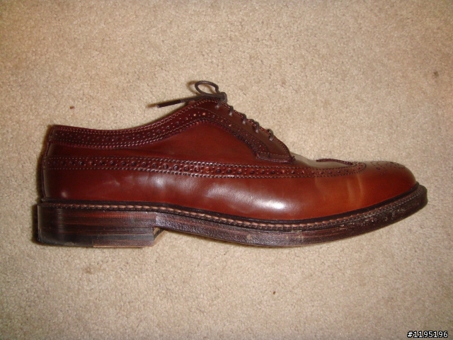 Alden Shell Cordovan Long Wing in Ravello （1/21/11補爛圖）