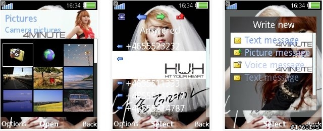 [240*320] 4min-金泫雅 SJ-金希澈x2 (含媒體)