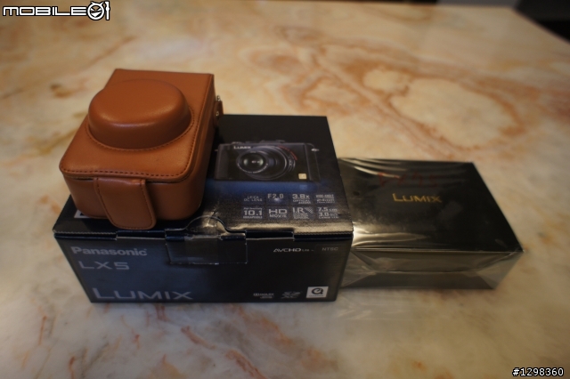 panasonic LX5超級快速開箱!!!