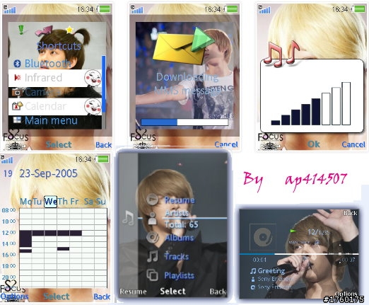 [240*320] 4min-金泫雅 SJ-金希澈x2 (含媒體)