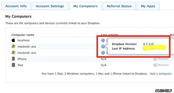 利用dropbox查詢遠端電腦ip的妙用