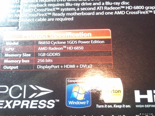 [單6Pin之最]MSI 6850 cyclone 1G DDR5實測
