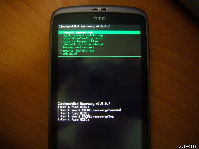 (Desire)HBoot BRAVO PVT4 SHIP S-ON 如何刷rom(已root)