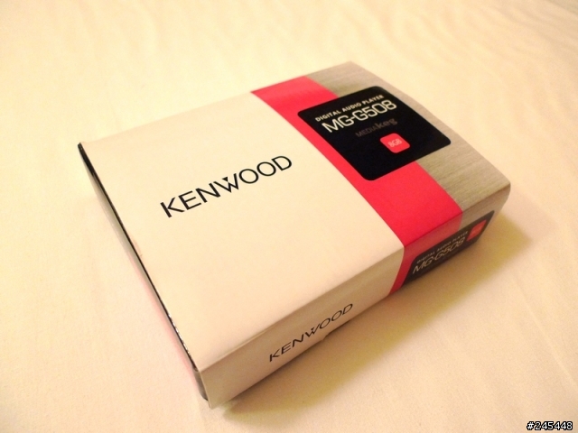 [開盒]KENWOOD MG-G508