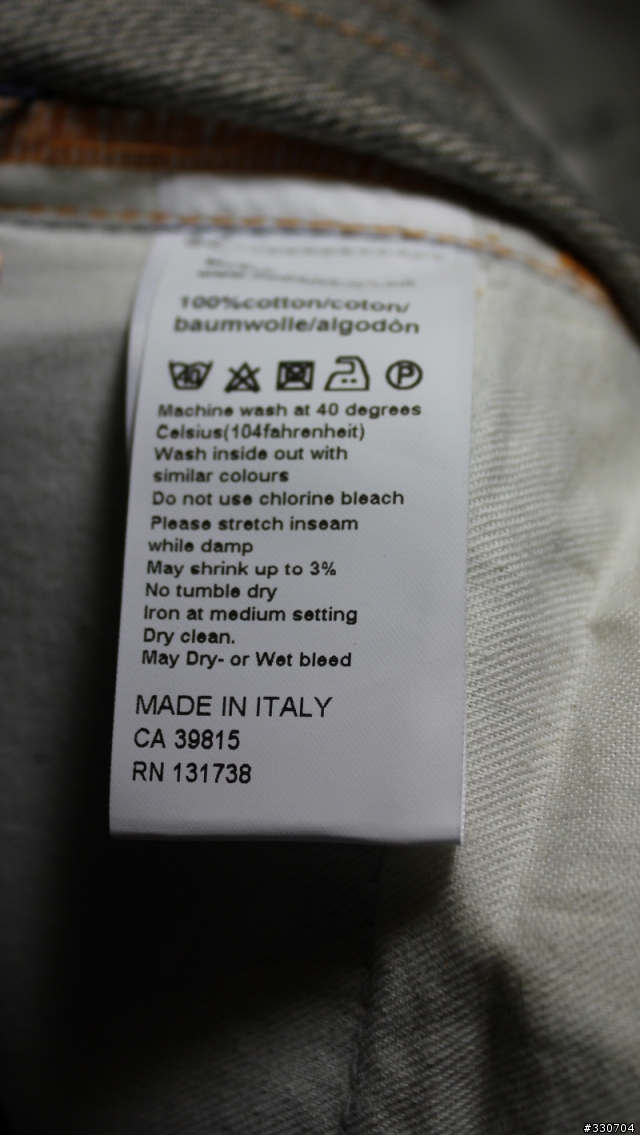 [開箱]My nudie jeans-Average Joe Dry Red Selvage
