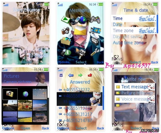 [240*320] 4min-金泫雅 SJ-金希澈x2 (含媒體)