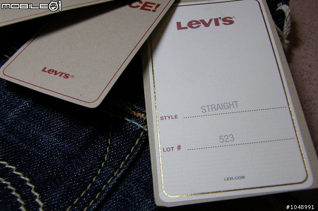 [開箱]Levis 523 極度破壞潑漆(新增實穿照)