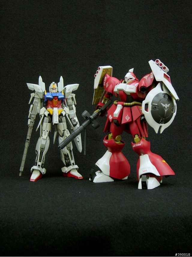 [作品分享][HGUC]Delta-Plus&Jagd Doga