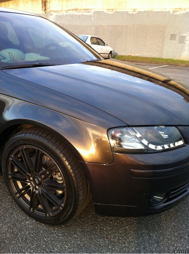 Audi A3 TDI換鞋！！等待二個月的Enkei SMS01鐵灰