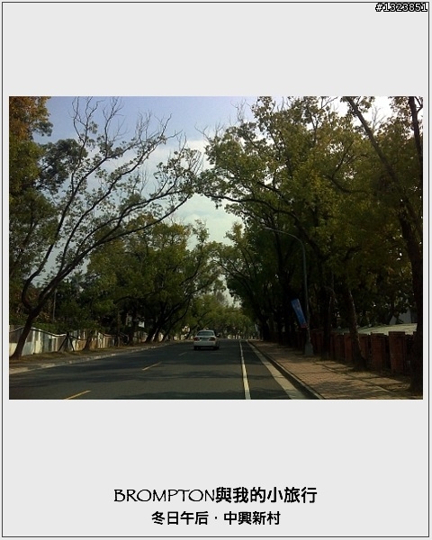 <BROMPTON與我的小旅行>冬日午后．中興新村