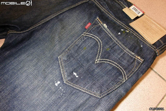 [開箱]Levis 523 極度破壞潑漆(新增實穿照)