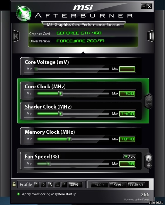 [小測]GTX460於PCI-E 1.0