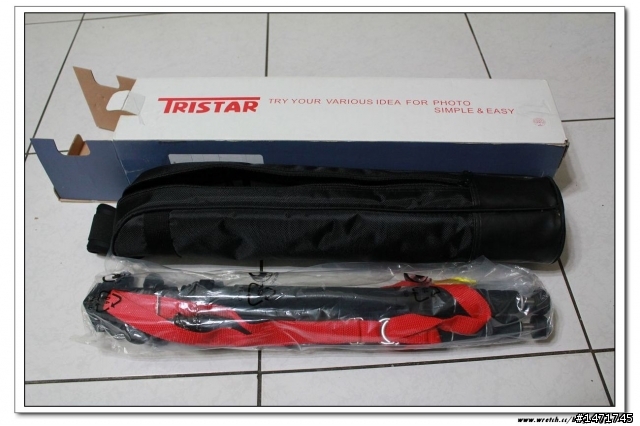 [開箱] 人生第一支腳架  TRISTAR TRI-2241