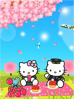 [ 240X320 ] 凱蒂貓主題集（我的舊作）