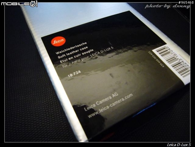 Leica D-Lux 5 入手開箱