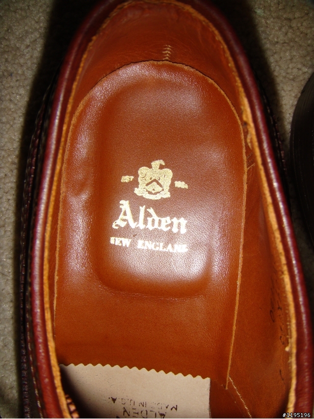 Alden Shell Cordovan Long Wing in Ravello （1/21/11補爛圖）
