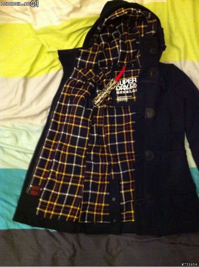 大家熟悉的ASOS之"Superdry Duffle Coat"開箱