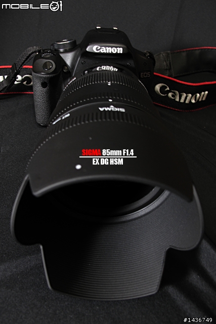 [開箱文] Sigma 85mm F1.4 EX DG HSM for Canon 開箱