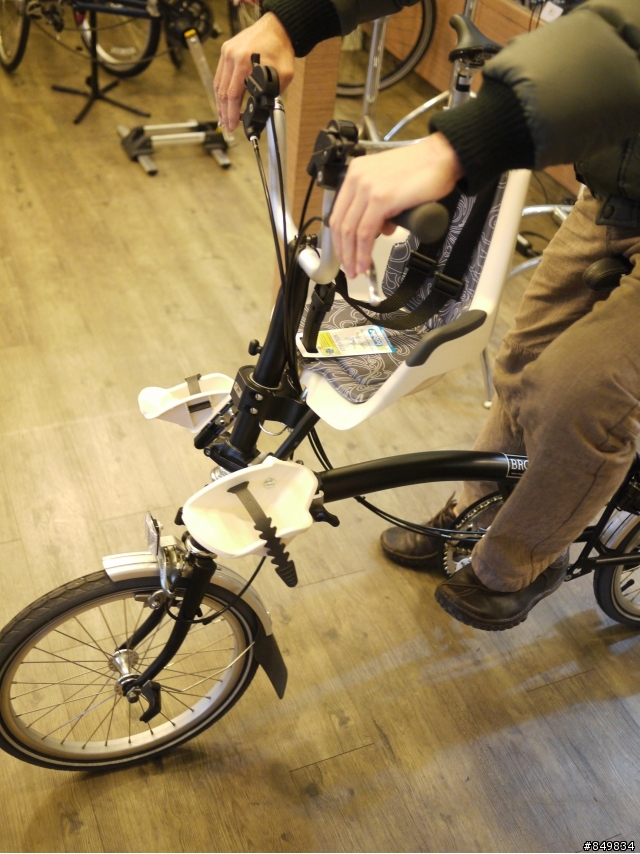 Brompton 兒童座椅Bobike改裝開發全記錄