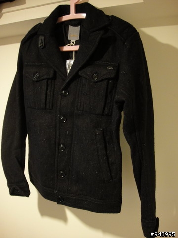 [易開罐][DIESEL][敗家編年史] 羊毛混織短版百搭外套  Jomme Wool Mix Double Pocket Jacket