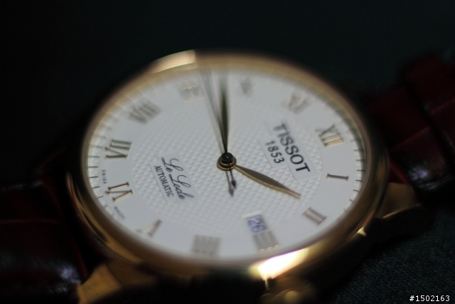 [開箱]TISSOT Le Locle 力洛克圖騰紋機械錶