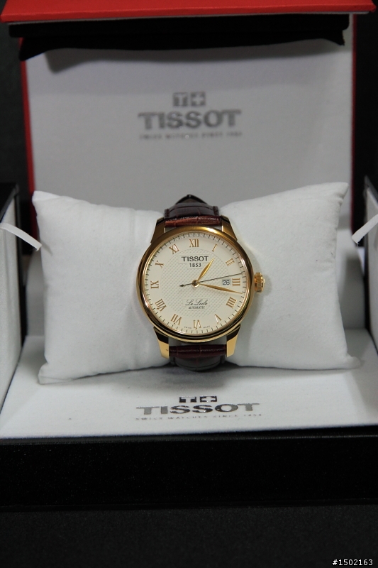 [開箱]TISSOT Le Locle 力洛克圖騰紋機械錶