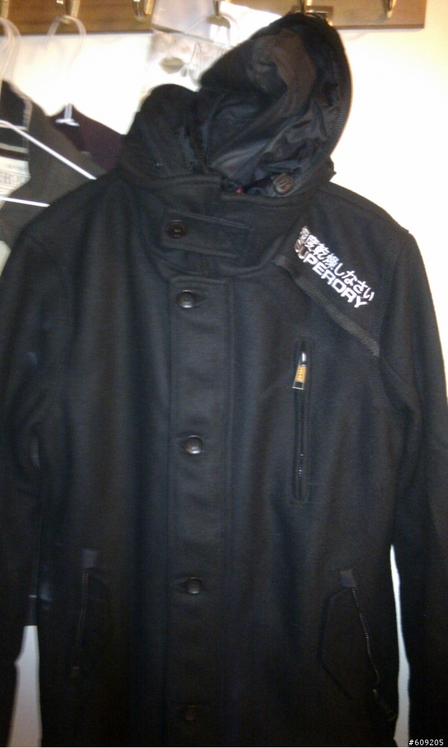 非常不專業之Superdry Premier Pea Trench Coat 開箱文