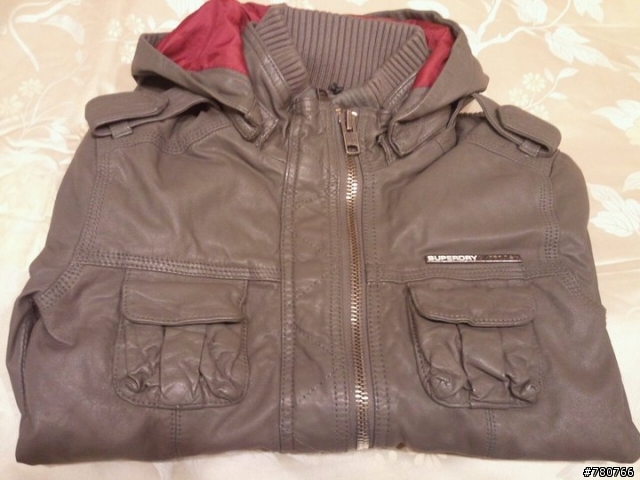 [superdry 開箱]superdry Hooded Leather jacket疑問