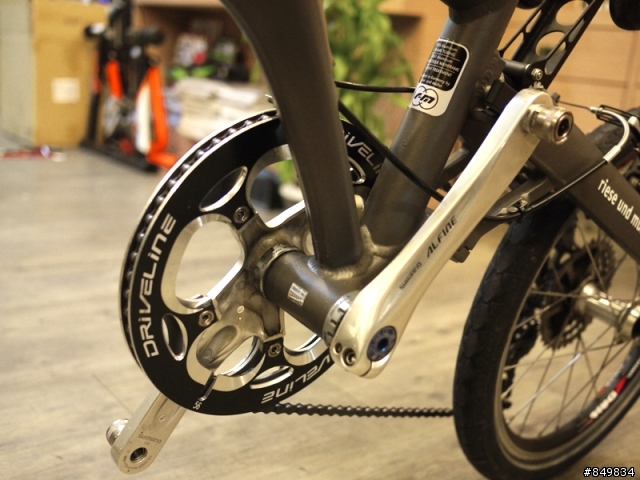 摺疊車改裝一體式大盤，軸長不足解決方式