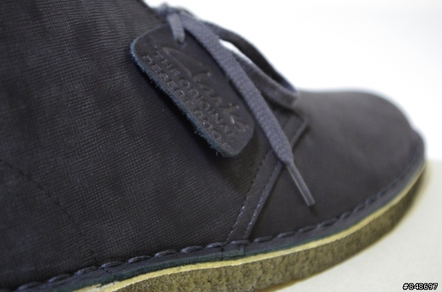 【開箱】Clarks Originals Desert Boot 沙漠靴 Black metallic 金屬黑色