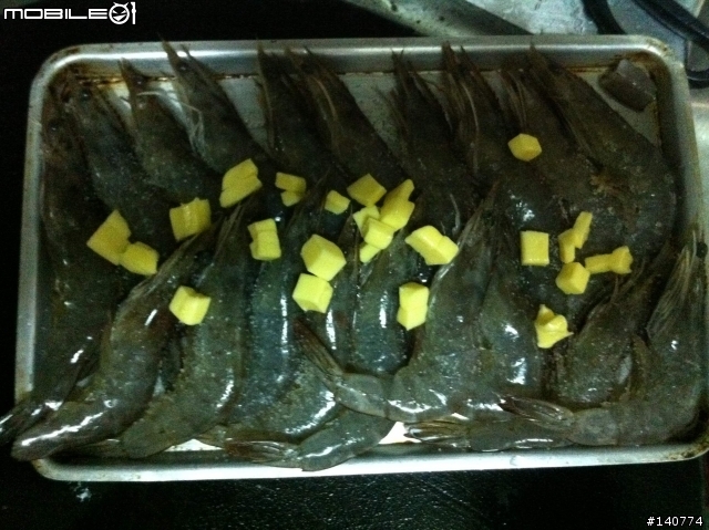 烤箱料理-蒜香奶油烤蝦